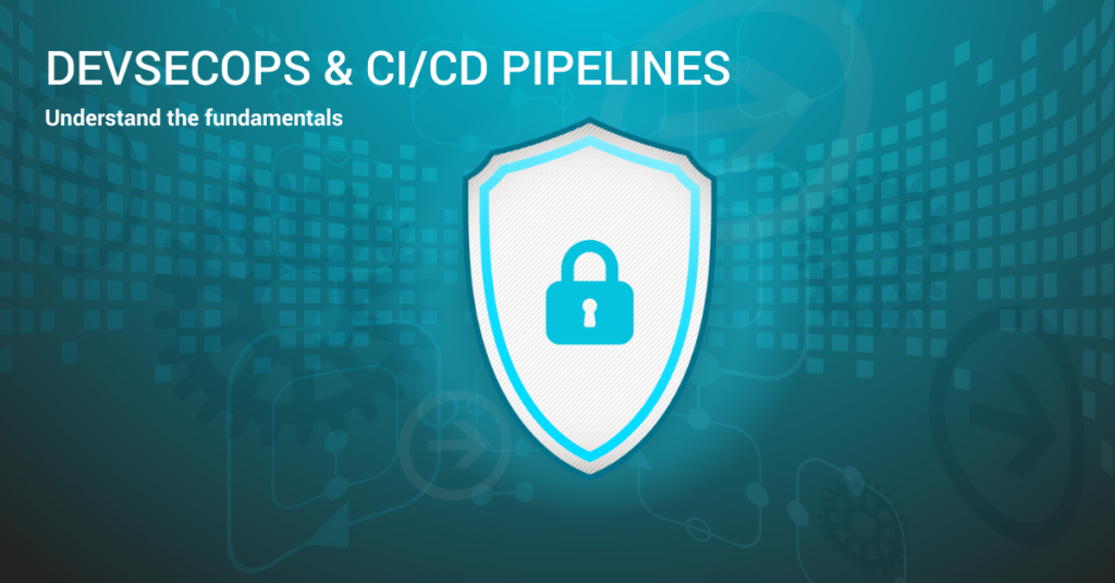 Representation of CI/CD Pipeline Security with a padlock